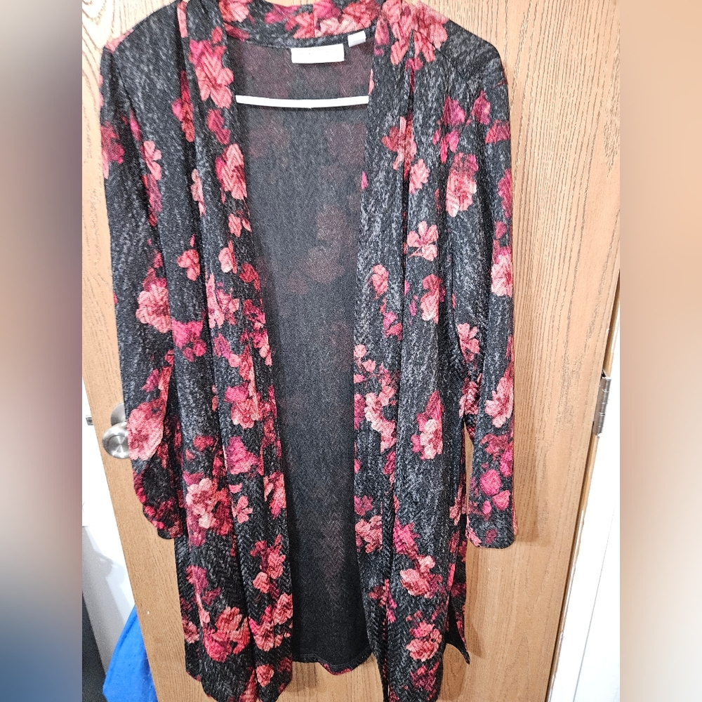 Susan Graver Cardigan/ Coverup size 1XP